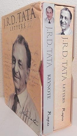 J.R.D. Tata: Letters & Keynote (2 Volume Set)
